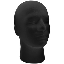 OHPHCALL Mannequin Hat Stand Display Desktop Hat Stand Mannequin Cap Holder Wig Stand Hat Display Holder Headwear Showcase Tabletop Cap Rack