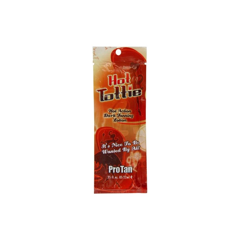 Pro Tan Hot Tottie Hot Action Dark Tanning Lotion Sachet