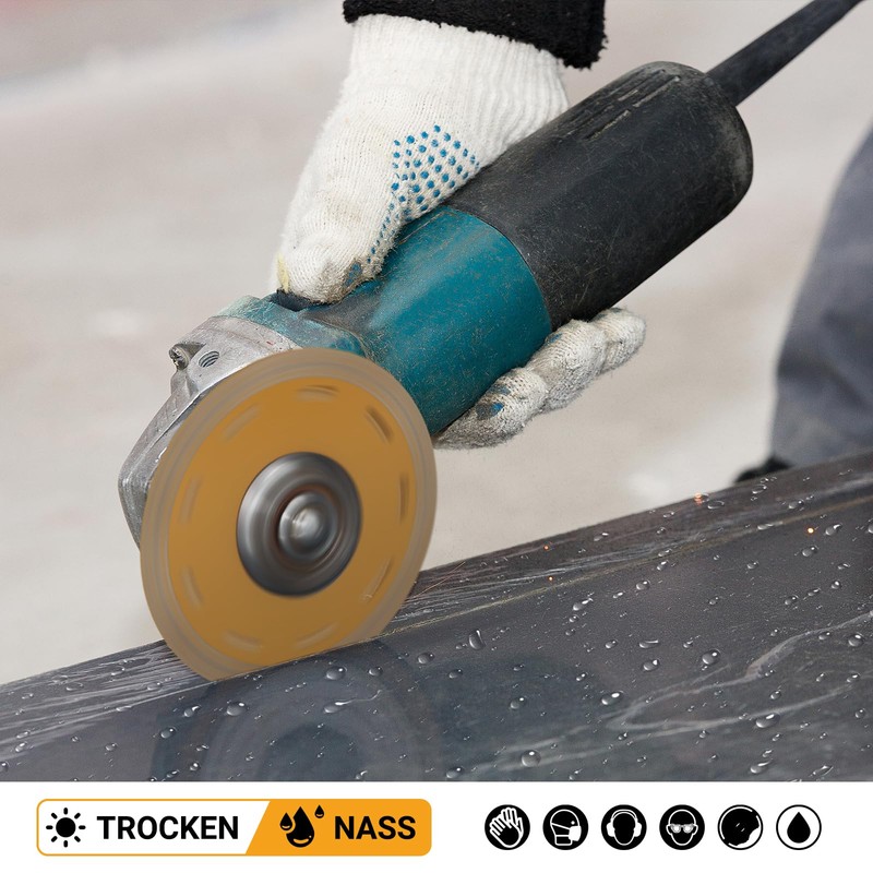 TOOLMAYS Diamond Cutting Discs 125 mm Diamond Disc for Tiles,
