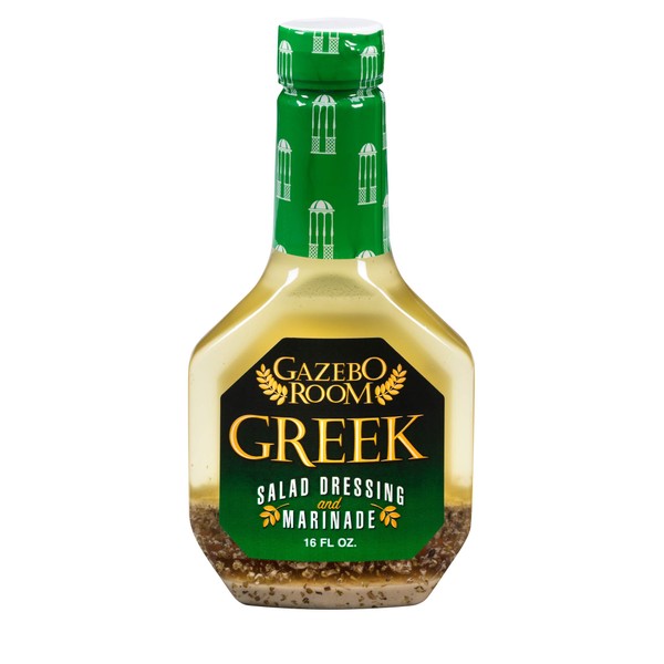 Gazebo Room Greek Salad Dressing and Marinade 16 oz (6