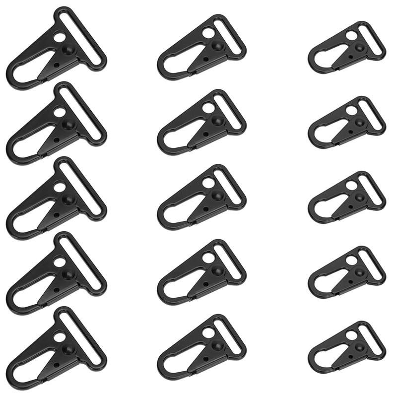 15Pcs Outdoor Backpack Clips Enlarged Mouth Hooks Key Chain Hanging