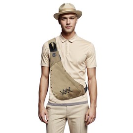 INNTURT Sling Bag Crossbody Bags for Women Men Sling Purses Shoulder Bag Travel Bag Backpack Army Green