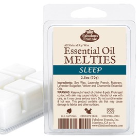Fabulous Frannie Sleep Pure Essential Oils All Natural Soy Candle Meltie Tart (Chamomile, Marjoram, Bulgarian Lavender and Vetiver) 2.5oz