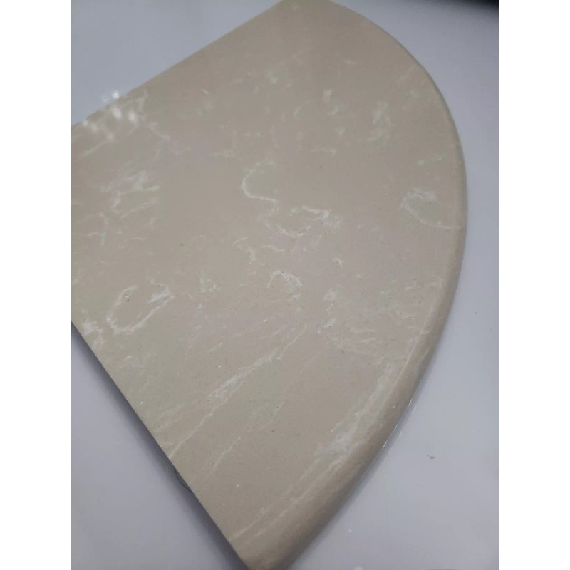 Tile X Stone Premium Marble Corner Shelf for Shower &