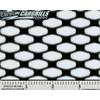 CCG 6"x36" Perforated GT Grill Mesh Sheet - Gloss Black