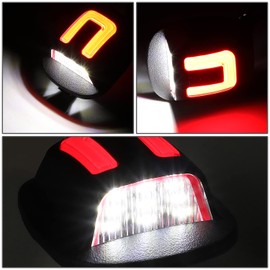 NUVISION LIGHTING Pair of LED License Plate Lights Compatible with 94-04 Xterra / 98-04 Frontier, B6510-7Z010 265109Z400, NVL-LPL-017