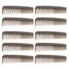10pcs Double Tooth Comb Detangling Prevent Static Lightweight Wide Fine