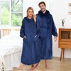 Gentlewarm Wearable Blanket Hoodie for Adults Women Men,Oversized Soft Warm