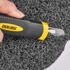 DOWELL Utility Knife Box Cutter Retractable Self Loading Heavy Duty