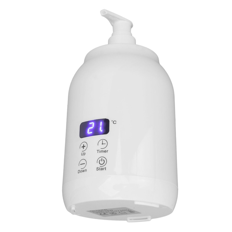 Massage Oil Heater LED Display Touch Control Temperature Adjust Essential