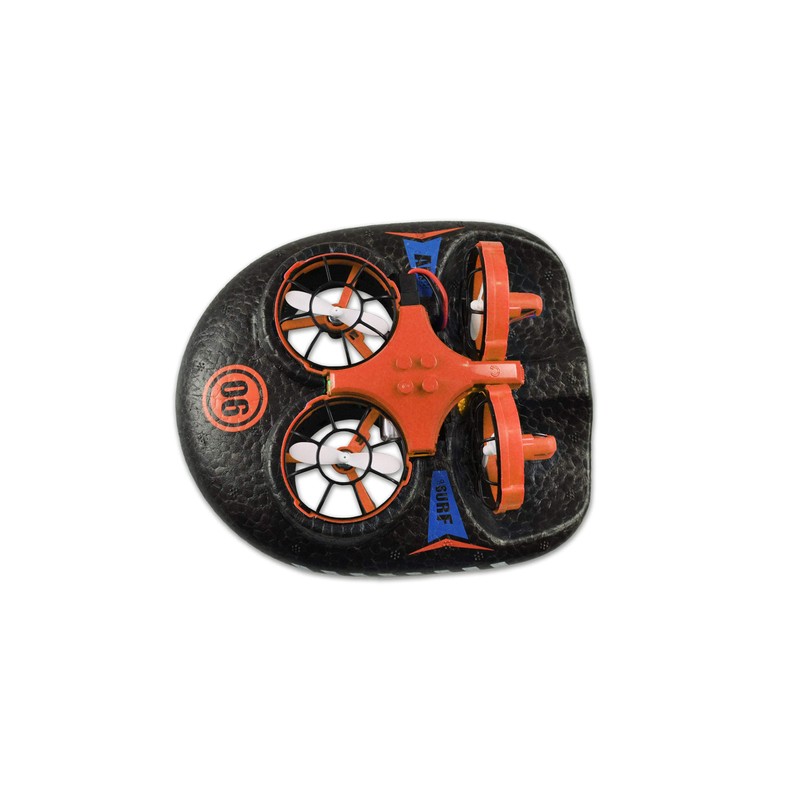 Amewi 25308 Orange Trix-3 in 1 Hovercraft Drone