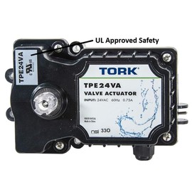 TORK TPE24VA 24-Volt Authentic Valve Actuator Control, Compatible with all 24VAC Control Systems, for Pools, Spa, Solar Equipment, UL Approved for Safety
