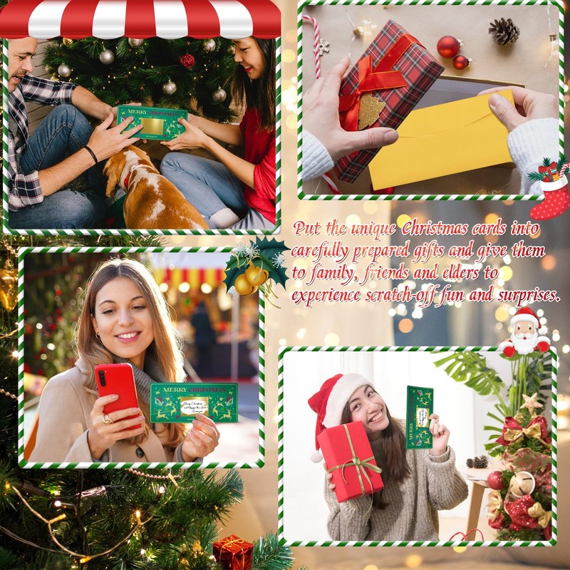 Teyomi 1 x Christmas Elk Scratch Card