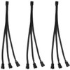Aypzuke 3 Pack Computer PC PWM Fan Splitter Cable 1