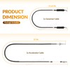 CLUBRALLY Club Car DS Golf Cart Governor & Accelerator Cable