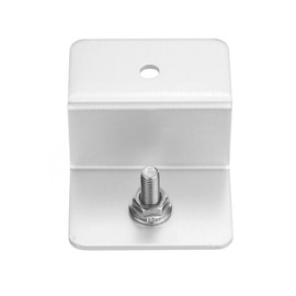 QWORK® 8 Pcs Solar Panel mounting Brackets , Solar Panel Z Brackets , with 16 Pcs Screw and Nuts , Perfect for RV Roofs, Boats, Houses