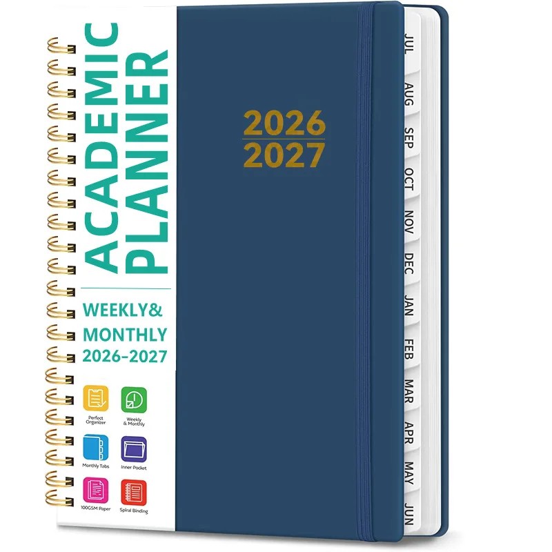 2026–2027 Academic Planner for School & Work – Hardcover Weekly
