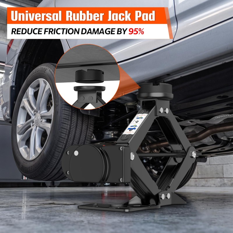 IMAYCC Electric Car Jack kit, 3 Ton Universal Tire Jack