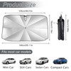 Sun Protection Car Windscreen 138 x 78 cm, Foldable Car