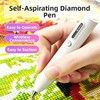 DPZZ Electric Diamond Paintbrush, Diamond Art Vacuum Pen, Wireless Diamond