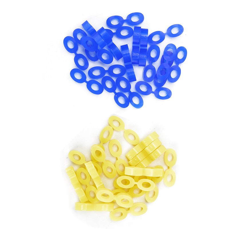 Dental Rubber Elastics Wedges Dental Elastic Fixing Wedges Dentist Material