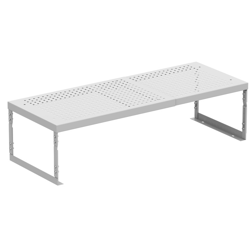 Asiingkel Stackable Expandable Metal Shelf Organizer - Adjustable Wire Storage