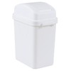 Zopnny Bathroom Bin Small Trash bin for Bathroom, Plastic Swing