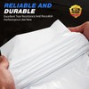 Crawldryer White Plastic Sheeting, 16 Mil 10' x 25', Crawl