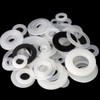 Othmro Nylon Flat Washers M4 17mm OD 4mm ID 1mm