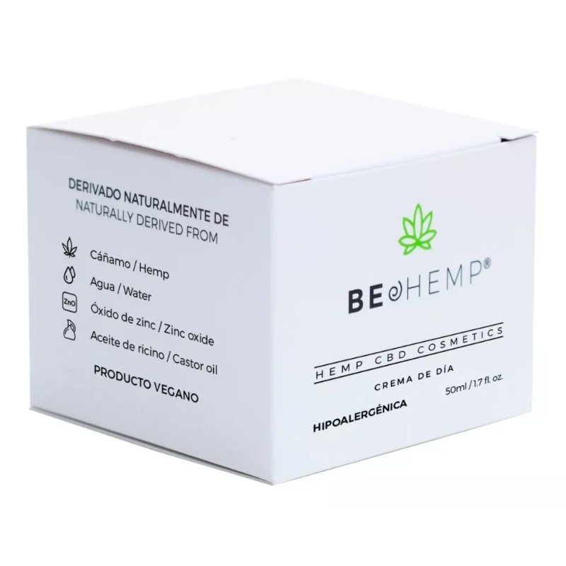Beohemp Kit Jabón Facial, Loción, Crema De Día, Para Piel