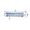 Boat Mooring Spring Stainless Steel 5MM (Marine Line Compensator Rope)