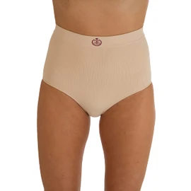 Comfizz Ostomy Level 1 Support Briefs: Women’s, High Waist, Light Support Ideal for Post Surgery (S/M, Neutral)