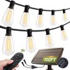 addlon 102(96+6) FT Solar String Lights Waterproof,Patio Lights Solar Powered