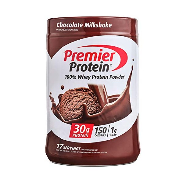 Premier Protein Whey Powder, Chocolate, 24.5 Oz