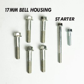Honda OEM D Series Transmission Bell Housing Bolt Kit For Honda Acura D15 D16 SOHC 5spd
