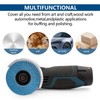 Pack of 12 Flap Discs, 50 mm Fine Surface Sanding