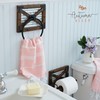 Autumn Alley Farmhouse Hand Towel Ring for Bathroom with Bracket