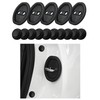 YHJKOPO Black Car Door Lock Cover Fits New WR-V WRV
