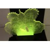 Unbranded Obito Uchiha Kakashi Hatake Rin Nohara Anime 3D Lamp