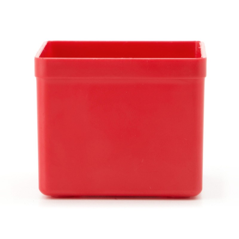 allit Plastic Box Allit Parts Case for EuroPlus Red 54X54X45mm