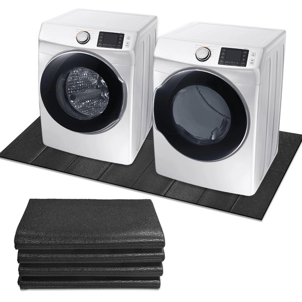 Washer Dryer Anti-Vibration Mat 62.9 * 29.5 Inches Foldable Rubber