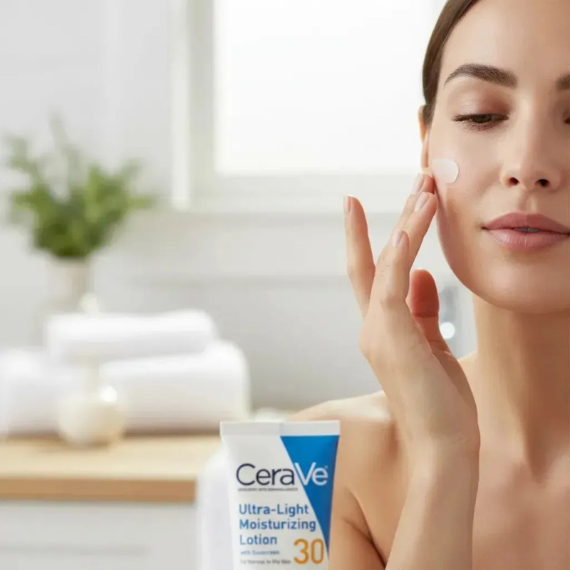 Cerave Loción Hidratante Ultraligera Con Fps 30 50ml