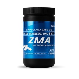 Zma Citrato Magnesio Zinc Vitamina Cápsulas 230 500 Suplemento Alimenticio Isaaquim