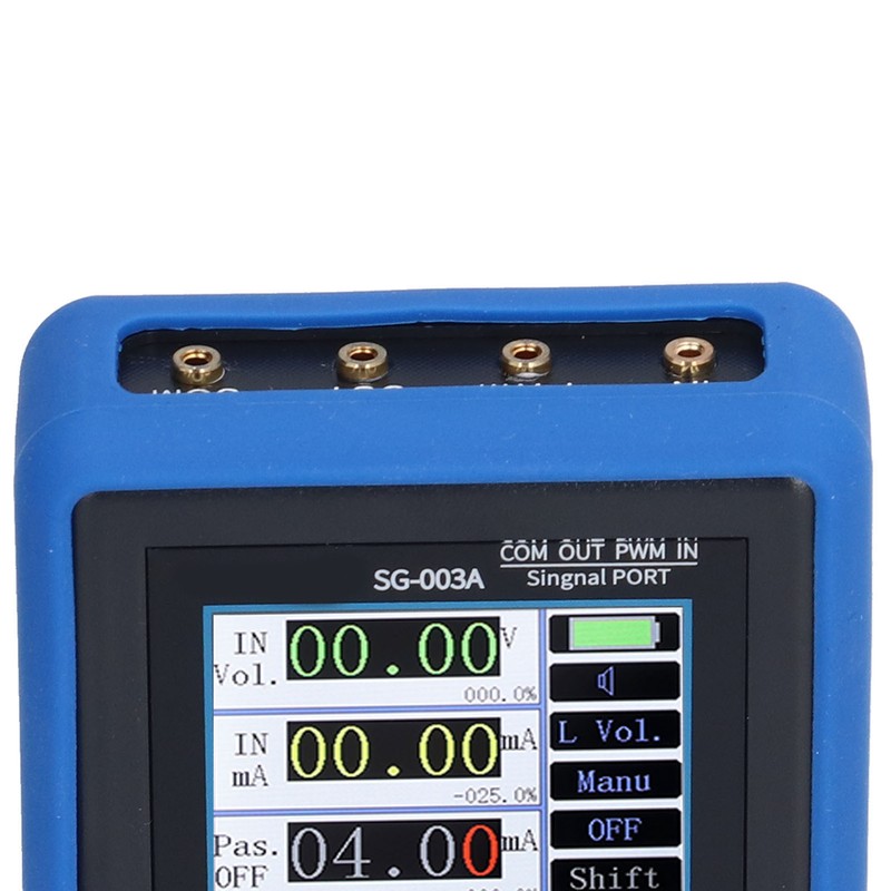 PWM Signal Generator Adjustable Hand Held Process Calibrator for Electrically