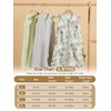 TILLYOU Baby Sleep Sack 6-12 Months 3 Pack, 0.5 Tog