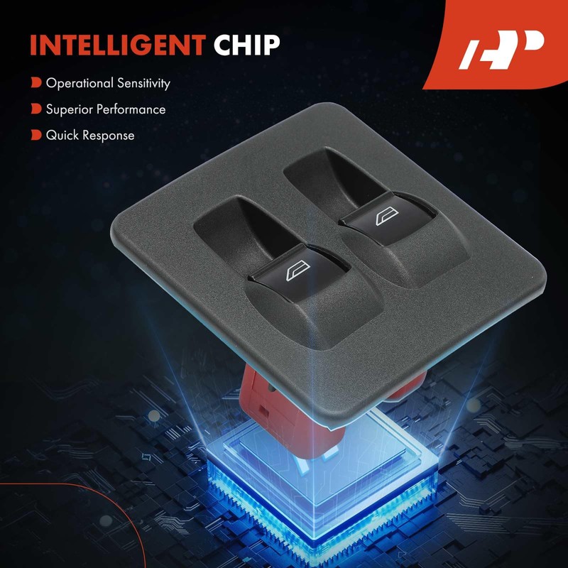 A-Premium Power Window Switch Compatible with Ford Transit Connect 2010-2017,