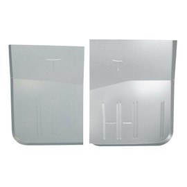 YUOQDKE Pair Front Cab Floor Pans Left Driver and Right Bike634 for Ford for Bronco 1978-1979 for F150 1975-1979 for F250 1968-1979 for F350 1967-1979 Silver Coated Steel PFCFPF1FFFFFB