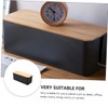 KOMBIUDA Household Cable Manager Medium Box Charging Cable Storage Container