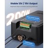 SURAIELEC 200W Low Votage Landscape Transformer with Timer, 2 Zones