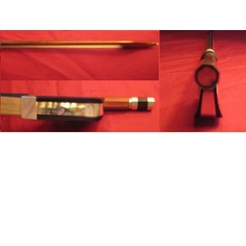 Vio Music Full Size 4/4 Pernambuco Cello Bow, Silver Mounted